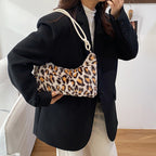 Chic Faux Fur Crossbody Bag