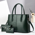 Women's tote bag with removable accessories-https://detail.1688.com/offer/1037927878258.html-Calm Wears-Khaki-3351323-Calm Wears