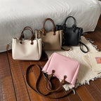WoElegant Textured Handheld Tote Bag