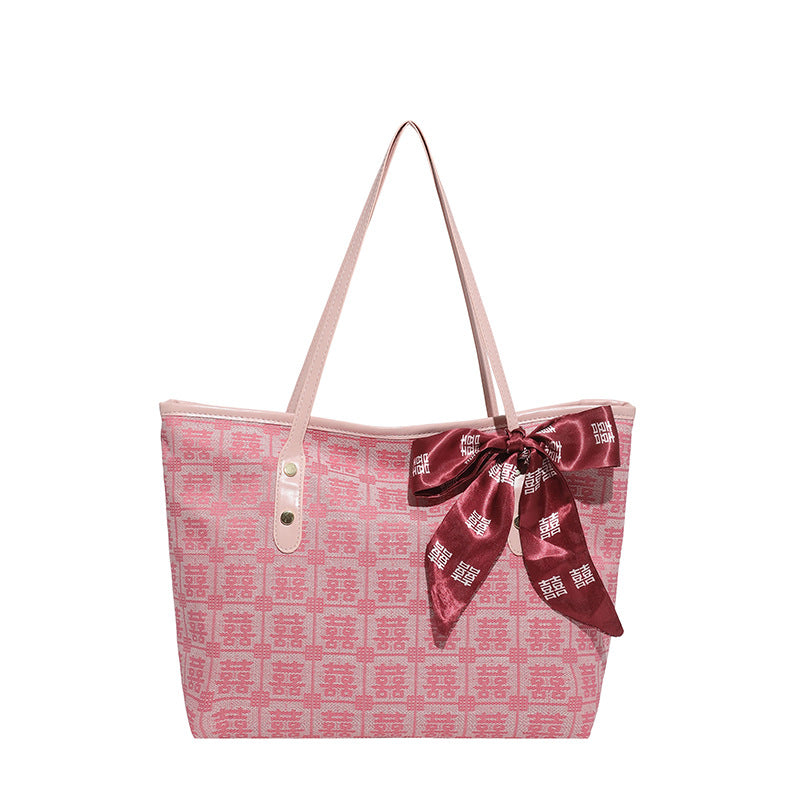 WoStylish Embroidered Tote Bag