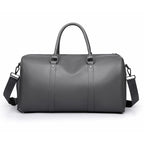 Premium Leather Travel Duffel