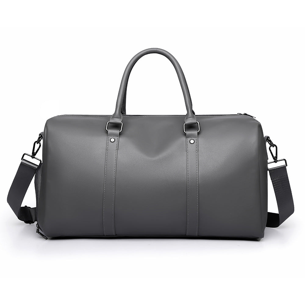 Premium Leather Travel Duffel