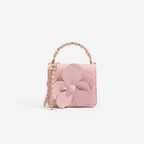 Women’s Mini Handbag with Playful Floral Design