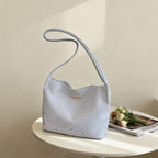 Stylish Star-Embellished Hobo Bag