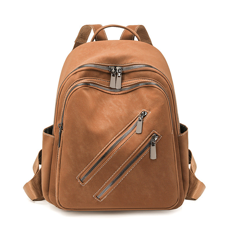 Versatile Multi-Pocket Zippered Backpack