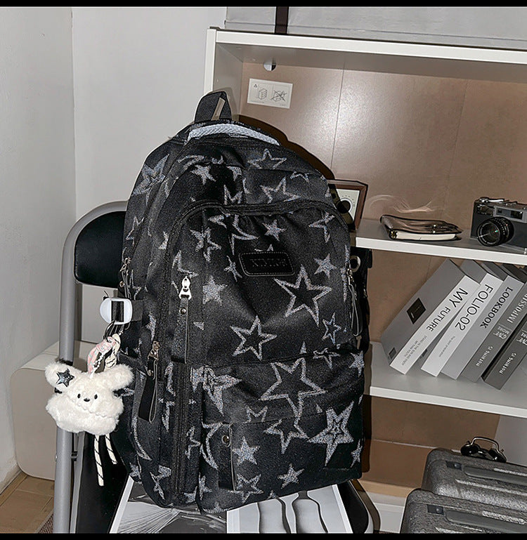 Versatile Everyday School Backpack-https://detail.1688.com/offer/1040984262331.html-Calm Wears-Black-Calm Wears