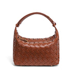 Woven Leather Handbag