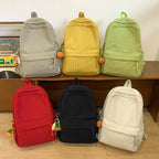 Textured Corduroy Laptop Backpack