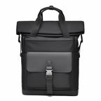 Modern Roll-Top Waterproof Backpack Calm Wears