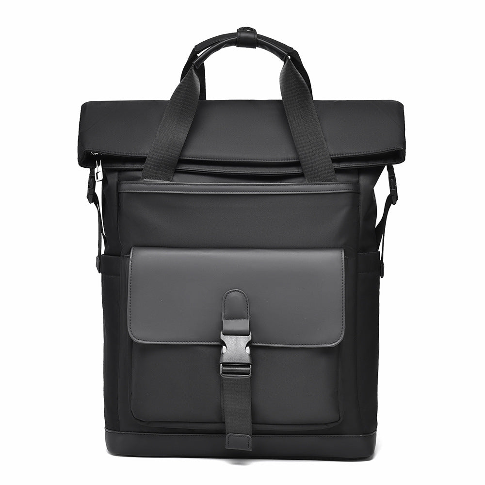 Modern Roll-Top Waterproof Backpack Calm Wears