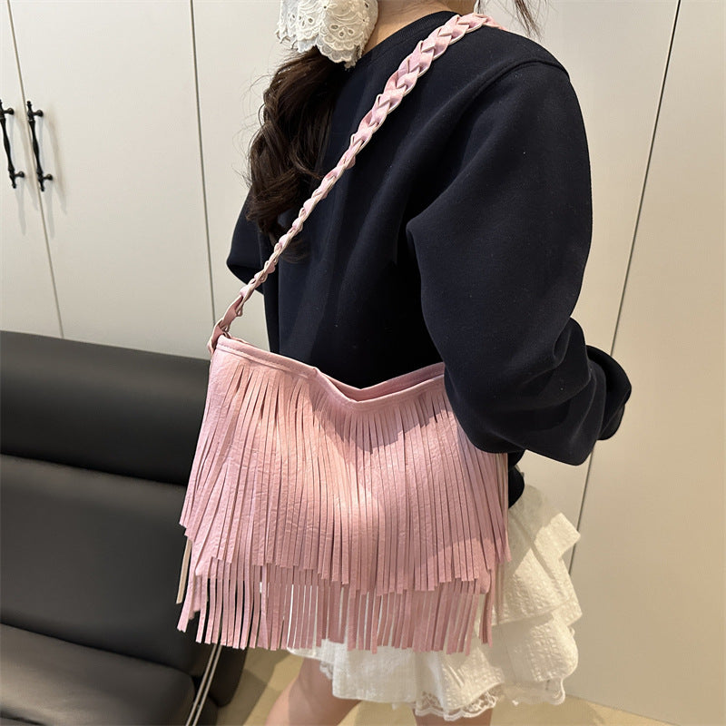 Bohemian Fringe Shoulder Bag