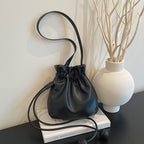 WoStylish Drawstring Bucket Handbag