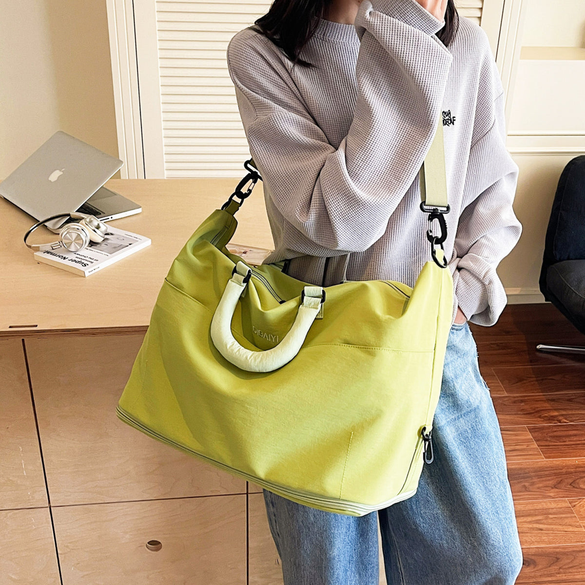 Spacious Travel Gym Duffle