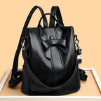 Stylish Bow-Accented Backpack