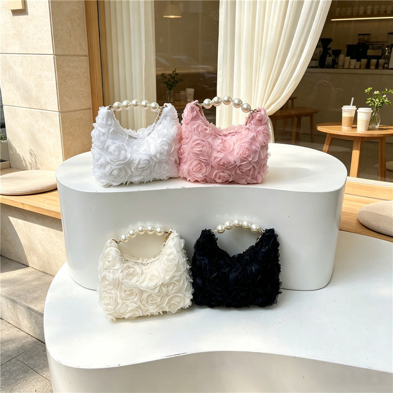 WoFloral Embellished Handbag
