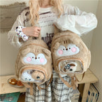 Cozy Backpack In Animal Design