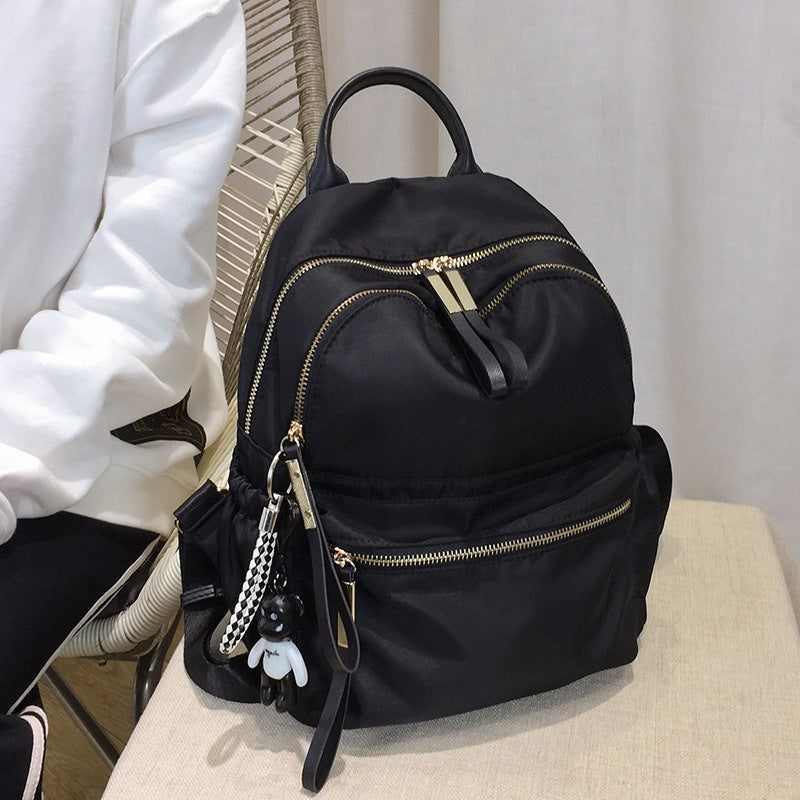 Modern Dual-Zipper Backpack