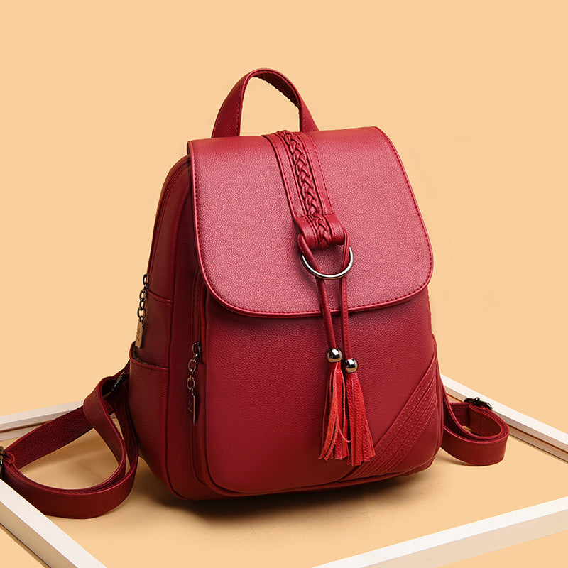 Chic Vintage-Inspired Backpack