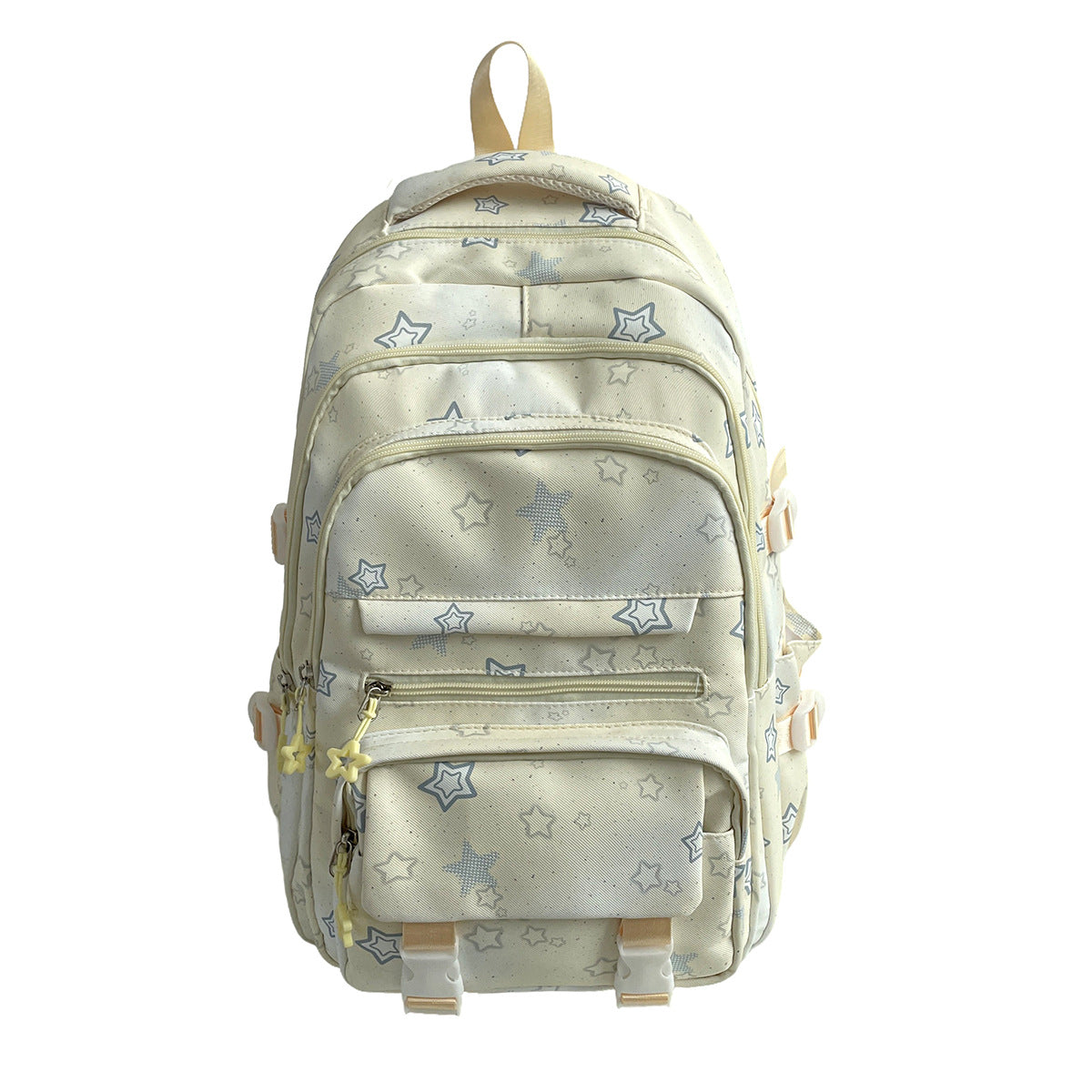 Star Patterned School Backpack for Students