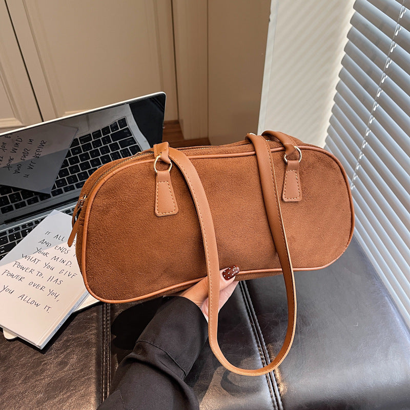 WoChic Faux Suede Handheld Bag