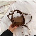 Women's mini handbag with elegant chain accent