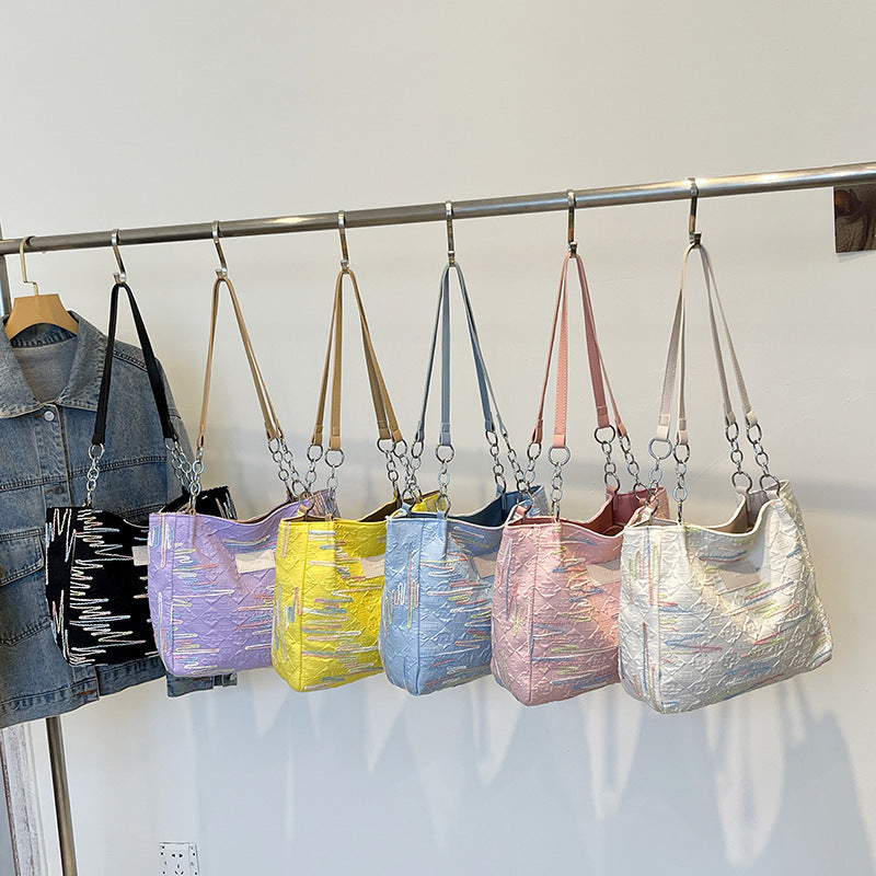 WoColorful Embroidered Hobo Bag