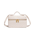 Woven Leather Cosmetic Case