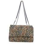 Elegant Floral Embellished Handbag