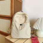 Practical everyday backpack with adjustable shoulder straps