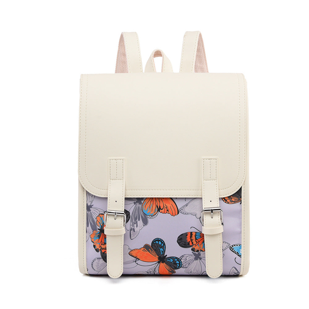Stylish Butterfly Design Backpack Calm Wears