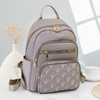 Elegant Quilted Backpack Calm Wears