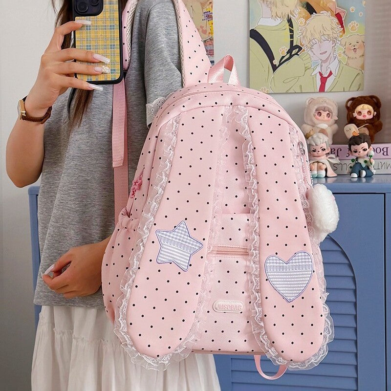 Bunny Ears Design Backpack