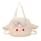 Plush Backpack with Cute Lamb Design