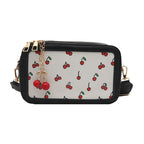Fun Cherry Print Crossbody Bag