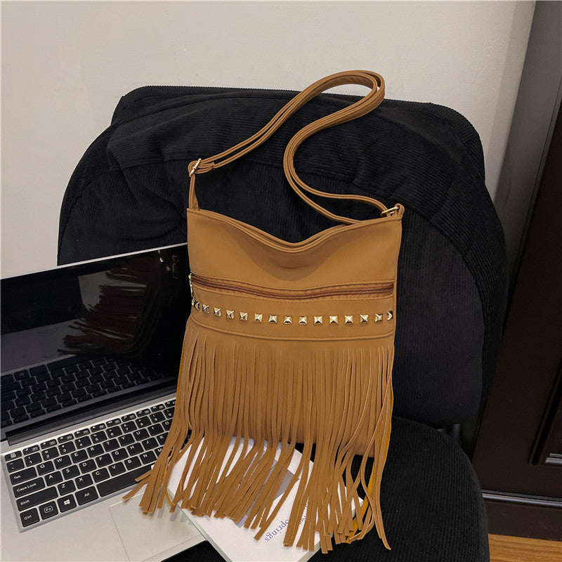 Stylish Fringe Crossbody Bag