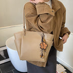 Women's practical shoulder bag with charming appliqués-https://detail.1688.com/offer/1002131836758.html-Calm Wears-Braun-Size: With pendant-Calm Wears