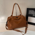 Stylish Leather Duffle Bag