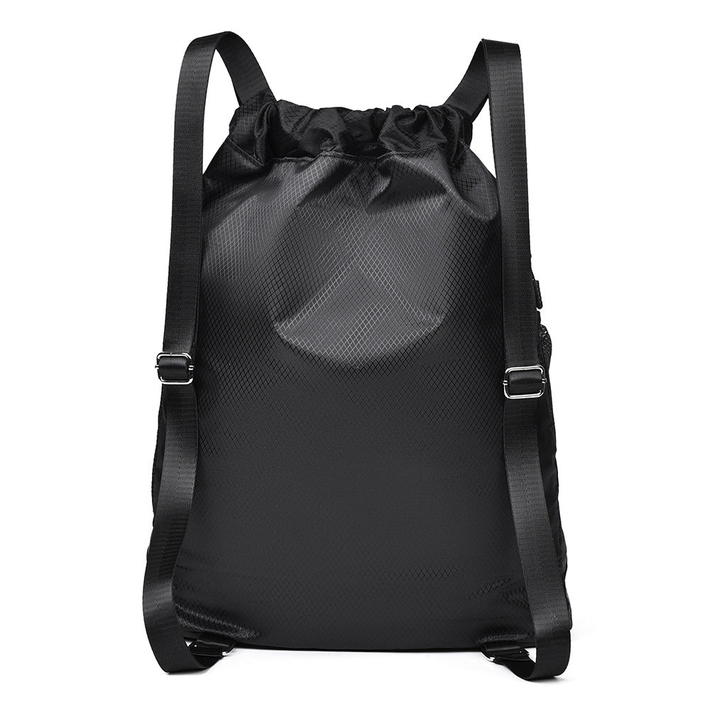 Sports Mesh Drawstring Backpack