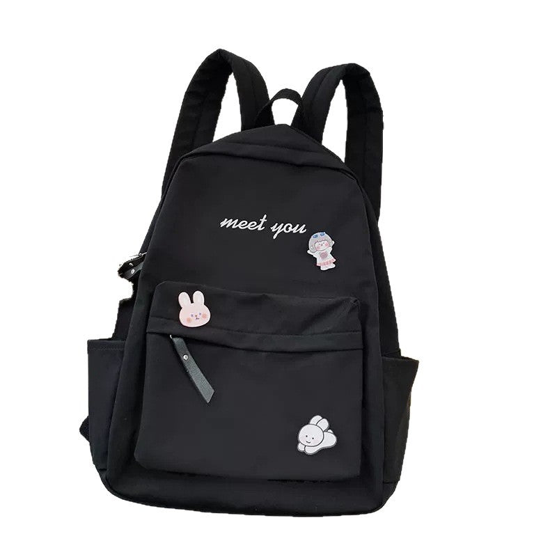 Backpack with Playful Character Design
