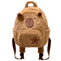 Plush Backpack in Bear Style