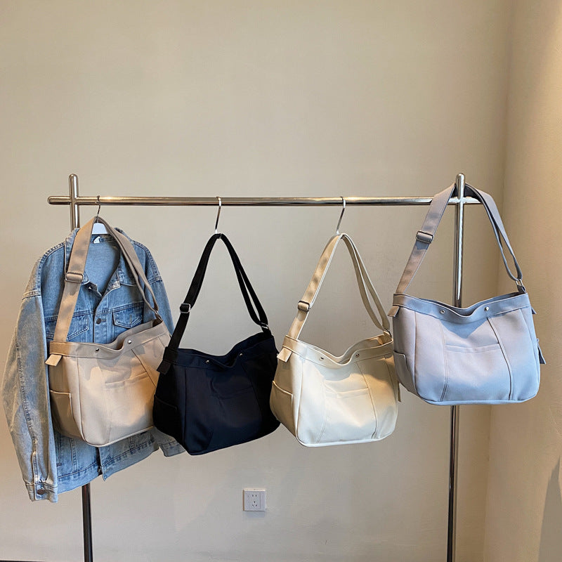 Stylish Leather Hobo Calm Wears