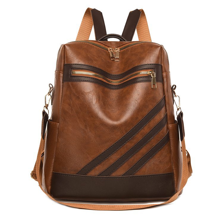 Fashionable Leather Backpack Calm Wears