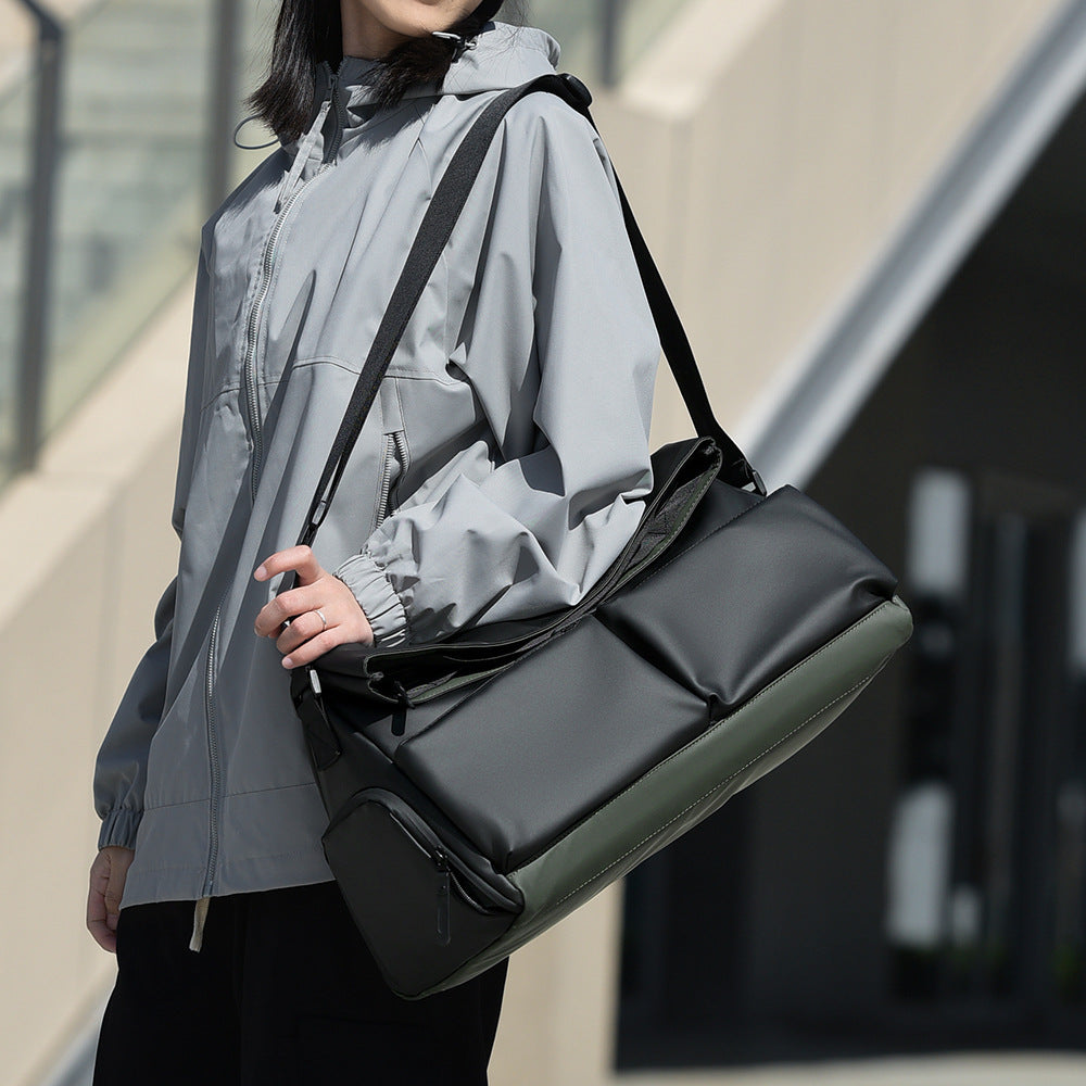 Versatile Multi-Pocket Messenger Bag