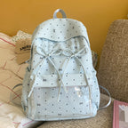 Stylish Polka Dot Pattern Backpack