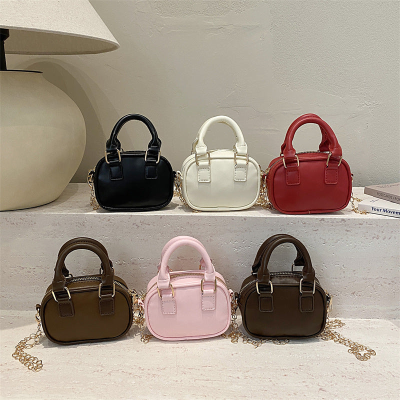Women’s Mini Handbag with Removable Chain and Elegant Design