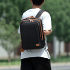 More elegant and functional backpack with laptop compartment