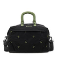 Embroidered Canvas Weekend Bag
