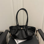 Premium Soft Leather Handheld Tote Bag