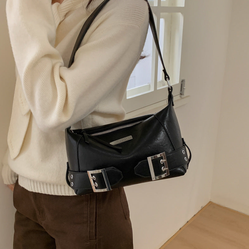Ladies stylish mini hobo bag with adjustable carrying handle