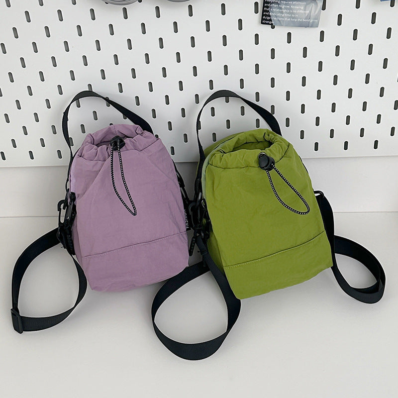 Versatile Minimalist Drawstring Backpack